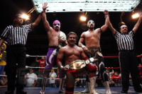 La Mascara, Hector Garza & Hijo del Fantasma as 20th champions