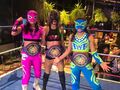 Queen Panther, Miss Panther & Baby Love, 1st Champions