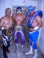 as Baja California Welterweight Champion with Hijo del Fantasma & Mr. Tempest